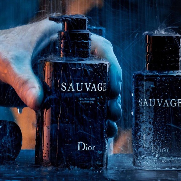 $8 ONLY 1! Dior Sauvage Shower Gel Body Wash 2PK 🚿 NEW Mens - Picture 2 of 4